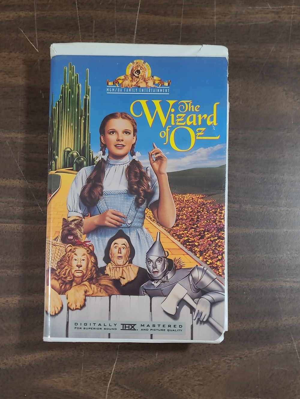 The Wizard of Oz VHS Movie Tape In Clamshell